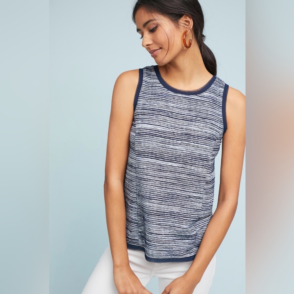Anthropologie Vanessa Virginia Striped Indira Top size Small